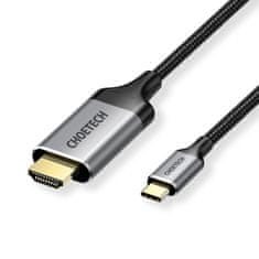 Choetech kabel USB Type C (moški) - HDMI (moški) 4K 60Hz 2 m črn (CH0021-BK)