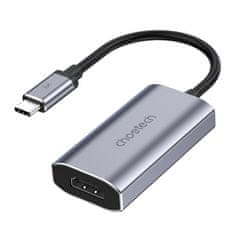 Choetech enosmerni adapterski kabel iz USB tipa C (moški) v HDMI (ženski) 8K 60Hz siv (HUB-H16)