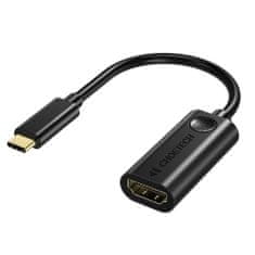Choetech adapter HUB USB Type C Thunderbolt 3 (moški) do HDMI 2.0 4K@60Hz (ženski) črn (HUB-H04BK)