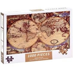 JOKOMISIADA Antique World Maps Puzzle ZA3963