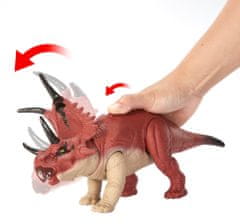 Mattel Jurassic World dinozaver z divjim rjovenjem - Diabloceratops HLP14