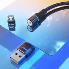 Northix Micro USB kabel z magnetnim vtičem - 1 m