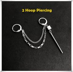 KPOP2EU BTS J-Hope Uhan - 2 Hoop Piercing