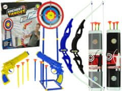shumee Strelni set Bow Target on Stand 134 cm Quiver Pistols