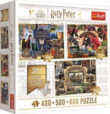 Trefl Puzzle Harry Potter: Triwizard Tournament, Quidditch in Hogwarts 400 + 500 + 600 kosov