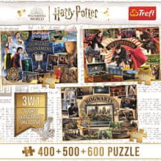 Trefl Puzzle Harry Potter: Triwizard Tournament, Quidditch in Hogwarts 400 + 500 + 600 kosov