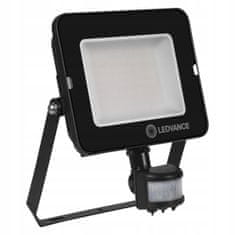 LEDVANCE Reflektor LED svetilka 50W 4500lm 4000K Nevtralno bela IP65 črna s senzorjem gibanja in somraka COMPACT V