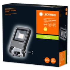 LEDVANCE Reflektor LED svetilka 10W 800lm 3000K Topla bela IP65 Siva GARDEN Flood Endura Drivable