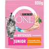 Purina ONE ONE Bifensis Junior s piščancem in polnozrnatimi žiti, 8x800 g