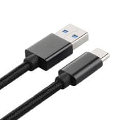 Northix Kabel USB 3.0 v USB-C - 1 m