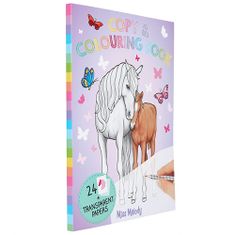 Miss Melody Copy & Coloring Book, 24 prosojnic