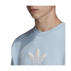 Adidas Športni pulover svetlo modra 182 - 187 cm/XL Trefoil Crew