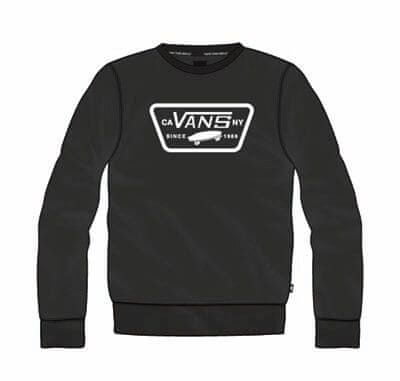 Vans Športni pulover črna MN Full Patch Crew II