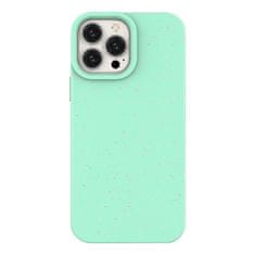 slomart Eco Case iPhone 14 Plus silikonski razgradljivi ovitek mete zelene barve