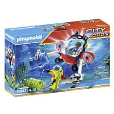 Playmobil OKOLJSKA EKSPEDICIJA S POTAPLJAJSKIM ČOLNOM 70142, OKOLJSKA EKSPEDICIJA S POTAPLJAJSKIM ČOLNOM 70142