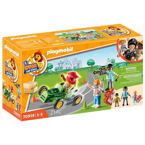 Playmobil REŠILNA AKCIJA: POMAGAJTE DIRKAČU 70919, REŠILNA AKCIJA: POMAGAJTE DIRKAČU 70919