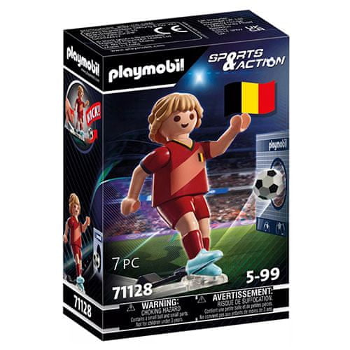 Playmobil NOGOMETAŠ - BELGIJA 71128, NOGOMETAŠ - BELGIJA 71128