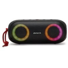 AIWA BST-650BK prenosni zvočnik, Bluetooth, True Wireless Stereo, črn