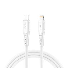 slomart Kabel USB-C Lightning P04, 3A, PD, 2m (bel)