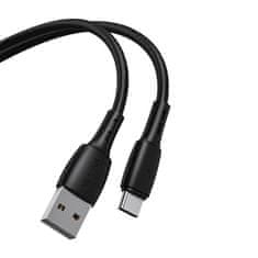 Vipfan Kabel USB na USB-C VFAN Racing X05, 3A, 2 m (črn)