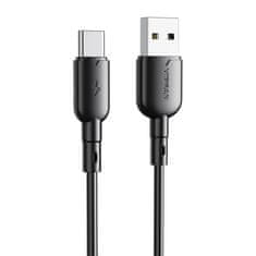 Vipfan Kabel USB na USB-C VFAN Colorful X11, 3A, 1m (črn)