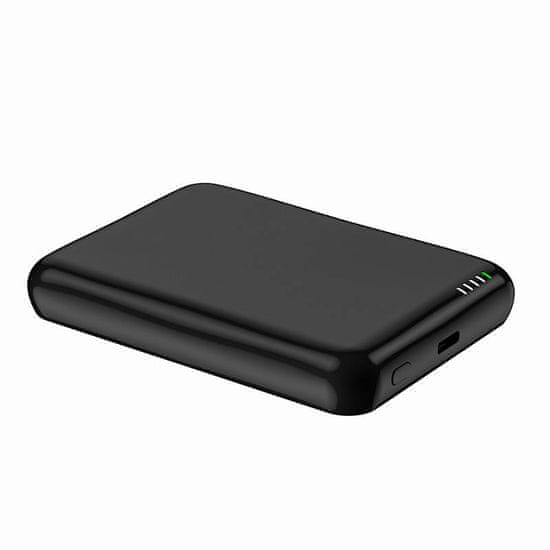 Vipfan F12 magnetni powerbank, 20W 5000mAh (črn)