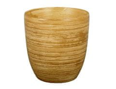 Prevleka za cvetlični lonec KODET TEAK keramika mat d20x21cm