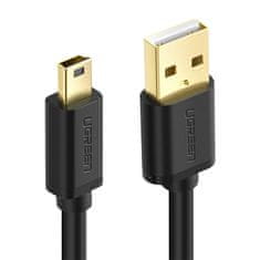 Ugreen Kabel USB do Mini USB US132, 1 m (črn)