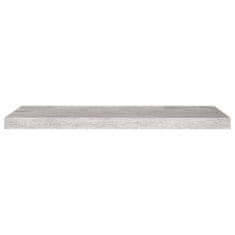 Vidaxl Stenske police 4 kosi betonsko sive 80x23,5x3,8 cm MDF