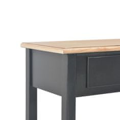 Vidaxl Komoda iz MDF-ja 110x35x80 cm črna