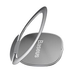 BASEUS Ring nosilec obroček Invisible za telefon (srebrn)