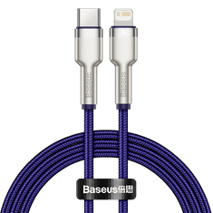 BASEUS Kabel USB-C za Lightning Baseus Cafule, PD, 20W, 1m (zelen)