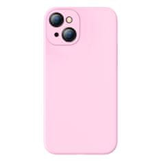 BASEUS Liquid Silica Case za iPhone 13 (roza)