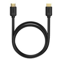 BASEUS Baseus High Definition Series HDMI 2.0 kabel, 4K 60Hz, 0,75 m (črn)