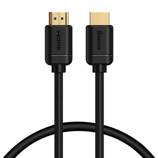 BASEUS Kabel HDMI na HDMI Baseus visoke ločljivosti 0,5 m (črn)