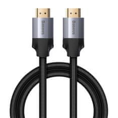 BASEUS Kabel HDMI Enjoyment Series, 4K, 0,75 m (črno-beli)