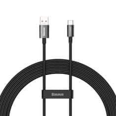 BASEUS Kabel USB do USB-C Superior Series, 65W, 2m (črn)