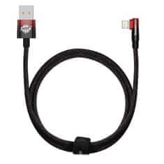 BASEUS MVP 2 Lightning 1m 20W kabel - (črna/rdeča)