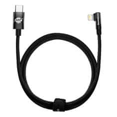 BASEUS Kabel USB-C do Lightning MVP 20W 1m (črn)