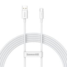 BASEUS Kabel USB do USB-C Superior Series, 65W, 2m (bel)