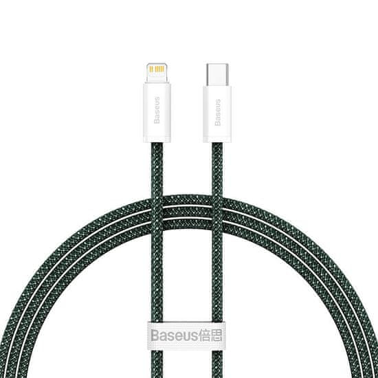 BASEUS Kabel USB-C do Lightning Dynamic 2 Series, 20W, 1m (zeleni)