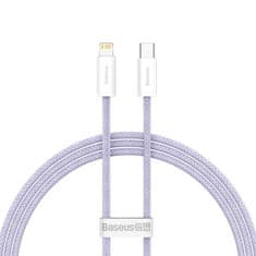 BASEUS Kabel USB-C za Lightning Baseus Dynamic 2 Series, 20 W, 1 m (vijolične barve)