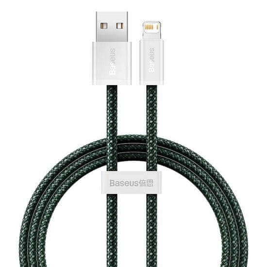BASEUS Kabel USB do Lightning Dynamic 2, 2.4A, 1m (zeleni)