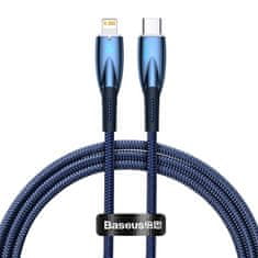 BASEUS Kabel USB-C do Lightning Glimmer, 20W, 1m (moder)