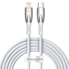 BASEUS Kabel USB-C do Lightning Glimmer, 20W, 2m (bel)