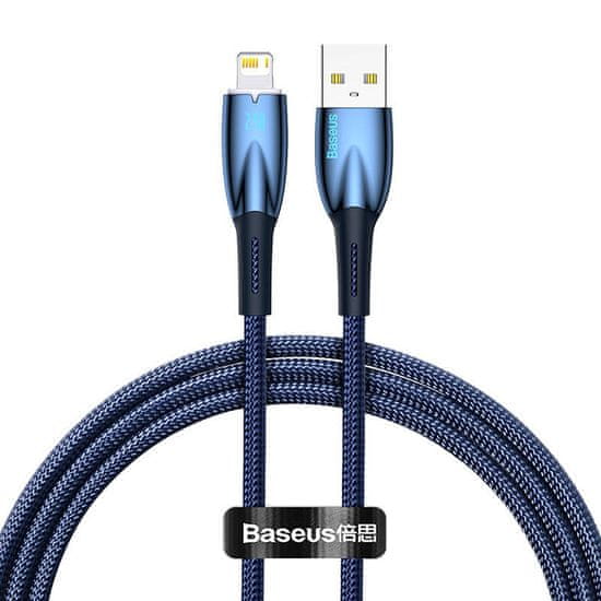 BASEUS Kabel USB do Lightning Glimmer, 2,4A, 1m (moder)