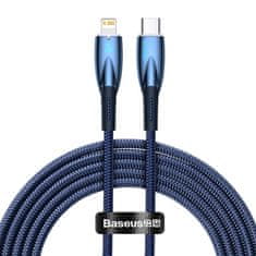 BASEUS Kabel USB-C do Lightning Glimmer, 20W, 2m (moder)