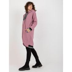 RELEVANCE Ženski pulover s kapuco MAYAR roza RV-BL-6832.10_392096 L-XL
