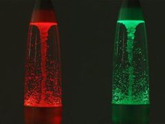 Verkgroup Dekorativna LED RGB lava svetilka nočni tornado 35cm