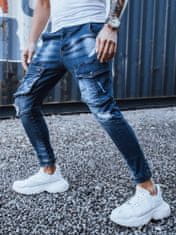 Dstreet moške jeans hlače Kinph temno modra XL